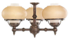 3 Light Kit - Aladdin - Florentine Bronze - MC181FB - Monte Carlo Fan Company