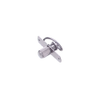 Compression Latch, Self-Adjusting, Knurled Knob, Rivet / Screw  Installation, Smooth Spring, Steel, Copper plated -- 57-40-202-50 - Image