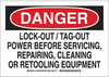 LockOut/Tagout Sign - 127569 - Brady Corporation