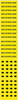 Brady B-946 Black on Yellow Vinyl Self-Adhesive Pipe Marker - 2 1/4 in Height - 1/2 in Character Height - 2 3/4 in Length - Printed Msg = WASTE ACTIVATED SLUDGE with Right Arrow - 7300-3C - 754476-81692 - R. S. Hughes Company, Inc.