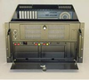 6U Rackmount, for 20 slot backplane ONLY, black - CLM-986BS - Huntec, Inc.