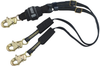 DBI-SALA Force2 Arc Flash Black Shock-Absorbing Lanyard - 6 ft Length - 648250-16604 - 648250-16604 - R. S. Hughes Company, Inc.