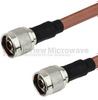 N Male to N Male Cable RG-393 Coax in 36 Inch and RoHS Compliant - FMC0101393LF-36 - Fairview Microwave Inc.