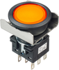 Pb Switch, Dpdt, 24Vac/dc, Solder, Amber; Product Range Idec - 47AC9182 - Newark, An Avnet Company