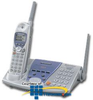Panasonic 2 Line 2.4GHz MultiTalk Cordless Phone System - KX-TG2720S - TelephoneStuff.com