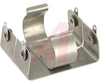 Battery Holder; C; 0.875 in. to 1.125 in.; Aluminum; Nickel Plated; PC Mount; 2 - 70182569 - Allied Electronics, Inc.