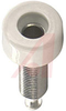 Jack, Banana; Banana Jack; 30 VAC/60 VDC (Max.); 15 A; Brass; Polycarbonate - 70197845 - Allied Electronics, Inc.