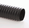 Double-Ply Black Neoprene Coated Nylon Fabric Hose -- Flexaust® CWY 10.0 - Image