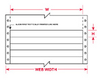 DATAB Dot Matrix Printable Labels - DAT-177-124-WT - Brady Corporation