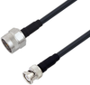 Rf Coax Cable, N Type Plug-Bnc Plug, 4Ft; Connector To Connector L-Com - 84AH3227 - Newark, An Avnet Company