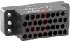 Interconnect Plug Housing; Phenolic; Black; Standard; 34; Amp Brand, M Series - 70083252 - Allied Electronics, Inc.