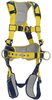 DBI-SALA Delta Yellow Medium Vest-Style Shoulder, Back, Leg Padding Body Harness - Polyester Webbing - 840779-10510 - 840779-10510 - R. S. Hughes Company, Inc.