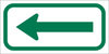 Brady B-959 Aluminum Rectangle White Stop Signs, Traffic Control Signs & Banners Sign - 12 in Width x 6 in Height - 112624 - 754473-14554 - R. S. Hughes Company, Inc.