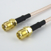 SMA Female to SMA Female Cable RG-316 Coax in 6 Inch and RoHS - FMC1313315LF-06 - Fairview Microwave Inc.