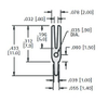 Slotted Type THM Test Point - 1037 - Keystone Electronics Corp.