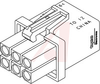 Connector; Nylon (Housing); 6; White; RoHS Compliant, ELV Compliant - 70082708 - Allied Electronics, Inc.