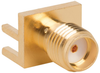 Rf Connector, Sma, Straight Jack, Pcb; Connector Type Amphenol Rf -- 55W5683