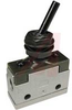 Valve, mechanical actuator - flip toggle, 3 port -- 70071659