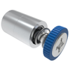DZUS® Tech Line, Press-in, 10.3 mm Fastened Stud Projection, 0.9mm Min. Outer Panel, #2 Phillips Recess, Blue Knob, Bulk Packaged - D9-52-1313-K008 - Southco