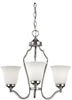 Light Mini Chandelier - F2649/3BS - Murray Feiss Lighting