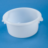 Rubbermaid White or Semi-Clear Round Containers And Lids - 6589 - U.S. Plastic Corporation