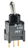 Process Sealed Subminiature Antistatic Toggles - B12JP - NKK Switches