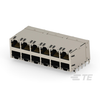 Modular/Ethernet Connector (RJ45) Jacks With Magnetics - 17-2497275-4-ND - DigiKey