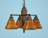 Mid. Chandeliers-Glass Down - 444554 - Capital Lighting, Inc.
