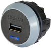 Usb Charger Rcpt, 1Port, Black; Product Range Alfatronix - 24AC9634 - Newark, An Avnet Company