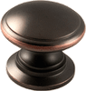 Transitional Round Knob, Oil Rubbed Bronze - 814530 - HardwareSource, Inc.
