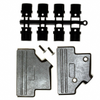 D-Sub, D-Shaped Connector Backshells, Hoods - 954-25C45E-ND - DigiKey