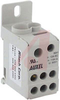 Distribution Block, 115A, 600VAC, 8-2 AWG Input, 14-6 AWG Output, White - 70077157 - Allied Electronics, Inc.