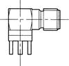 Rf/coaxial, Sma Jack, R/a, 50 Ohm, Though Hole; Connector Type Itt Sealectro - 95F6334 - Newark, An Avnet Company