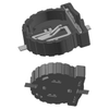 Battery Holders, Clips, Contacts -- 123-A-BAT-CH-C1-EA-ZSP1-ND - Image