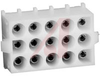 Connector, Soft Shell; Universal MATE-N-LOK; 15; Nylon; Natural; 19 A; 600 VAC - 70083592 - Allied Electronics, Inc.