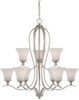 SPH5009BN Mid. Chandeliers-Glass Up - 375506 - Capital Lighting, Inc.