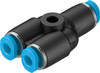 Push-in Y-connector - QSMY-3 - Festo Corporation