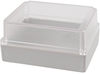 Small Enclosure, Pc, White/clear; Enclosure Type Hammond - 29AH0303 - Newark, An Avnet Company