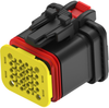 Automotive Housing, Plug, 20Pos, Blk; Product Range Te Connectivity - 31AJ3879 - Newark, An Avnet Company