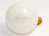 15 Watt, 130 Volt G16 1/2 White Globe Bulb -- B310115 - Image