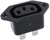 Connector, Power Entry, Female, 15A; Iec Connector Type Multicomp - 92N4157 - Newark, An Avnet Company