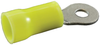 Terminal, Ring Tongue, #6, Crimp, Yellow; Stud Size - Metric Amp - Te Connectivity - 66H7051 - Newark, An Avnet Company