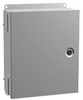 Wall Mnt Enclosure W/ Door, Steel, Gry; Enclosure Type Hammond - 51R3208 - Newark, An Avnet Company