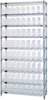 Open Wire Shelving, 9Shelves, 64Bin, Clr; Shelving Unit Type Quantum Storage - 42AC8577 - Newark, An Avnet Company