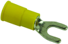 Terminal, Spade/fork, #10, Crimp, Yellow; Product Range 3M - 95C2837 - Newark, An Avnet Company