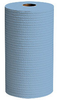 Kimberly-Clark Wypall X60 Blue Hydroknit 1560 Wipe - Roll - 130 sheets per roll - 13.4 in Overall Length - 35411 - 036000-35411 - R. S. Hughes Company, Inc.