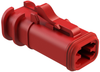 Automotive Housing, Plug, 4Pos, Red; Product Range Amphenol Sine/tuchel - 78AC6015 - Newark, An Avnet Company