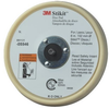 3M Stikit 05546 Soft Beige PSA Disc Pad - 6 in Diameter - 11/16 in Thick - 5/26-24 External Thread Attachment - 051131-05546 - R. S. Hughes Company, Inc.