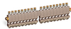 Multiple Sight Feed Valve, 18 Valves, 1/8” Female NPT Inlet, (18) 1/8” Female NPT Outlets - YB4689-18 - Oil-Rite Corp.