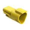 Rectangular Connector Housings - 889-AT04-3P-YEL-ND - DigiKey